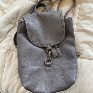 Free people leather backpack